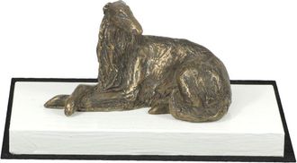 OEM Galgo Ruso Borzoi, Borzoi, Barzoi I - Estatuilla De Perro, Figura Sobre Una Base Blanca, Trofeo Para Una Exposici&oacute;n Canina De La Marca Art-dog