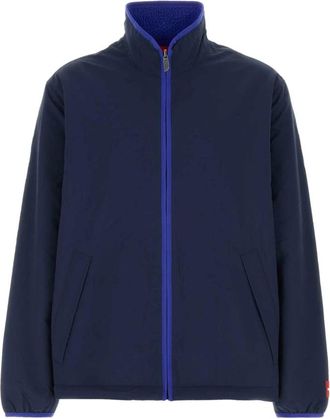 The North Face Red Box Reversible Fleece Jacket - Heren - Windbreakers - Blauw - S - Polyester - Fitness