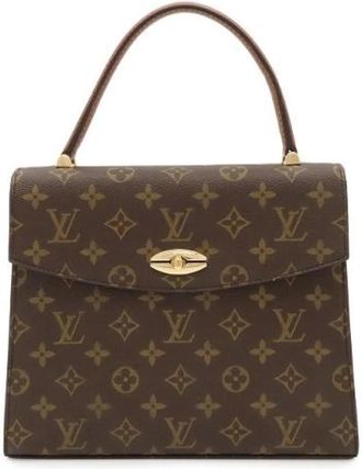 Louis Vuitton Pre-owned Marzeleb Monogram Handbag - Dames - Vintage Handtas - Bruin - ONE Size - Vintage