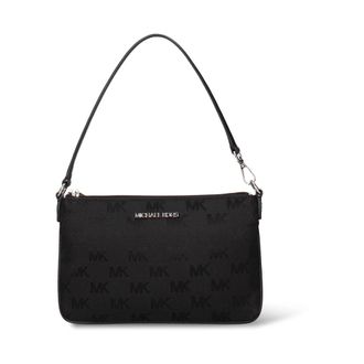 Michael Kors Pochette convertibile Jet Set Travel piccola in nylon con logo intrecciato - - Bags - Donna - Nero - ONE SIZE