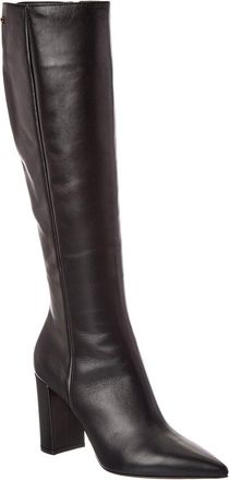 Gianvito Rossi Lyell 85 Leather Knee-High Boot