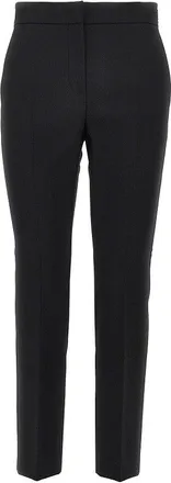 Max Mara Stretch wool canvas cropped pants Woman 40