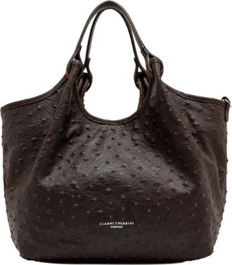 Gianni Chiarini Handbags - Dames - Shoppers - Bruin - ONE Size - Leer - Tassen