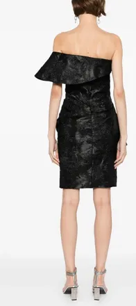 Saiid Kobeisy Brocade Short Dress