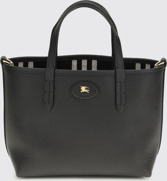 Burberry Borsa Bloomsbury Mini Burberry reversibile in pelle a grana e canvas check