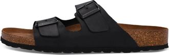 Salamander Leren Mule - Heren - Sandalen - Zwart - 42 EU - Leer - Schoenen