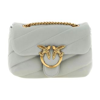 Pinko Cross Body Bags, female, Gray, Size: ONE SIZE Love Baby Puff