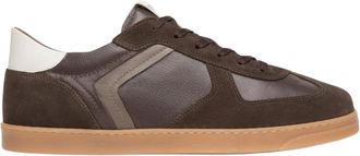 Nero Giardini Sneakers in pelle e camoscio - - Shoes - Uomo - Marrone - 42 EU