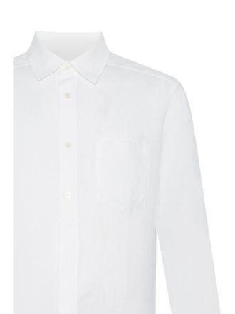 Jacob Cohen Mens Shirt White Linen