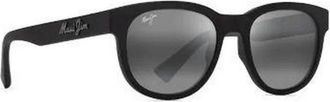 Maui Jim Maoli 668 Zonnebrillen - Heren - Zonnebrillen - Zwart - 52 MM - Nylon - Accessoires