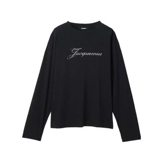 Jacquemus Heren, Tops, Zwart, Maat: XL Katoen