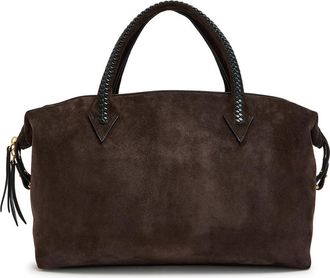 Metier Cooks Supply V&eacute;rit&eacute; City Suede Tote bag - Chocolate - One Size