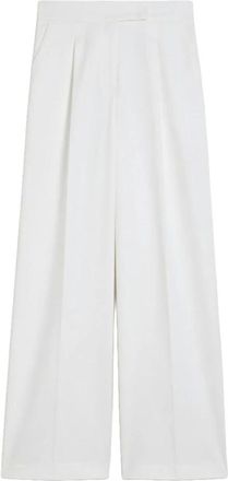Pennyblack Wide Broeken - Dames - Wijde Broeken - Wit - 2XS - Katoen - Broeken