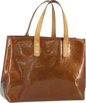 Louis Vuitton Pre-owned Handbags, female, Brown, Size: ONE SIZE Pre-owned Vintage Leather Handbag
