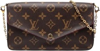 Louis Vuitton Pre-owned Cross Body Bags, female, Brown, Size: ONE SIZE Pre-owned Vintage Cross Body Bag