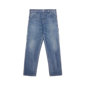 Roy Rogers Straight Jeans, male, Blue, Size: W36 Work Jeans