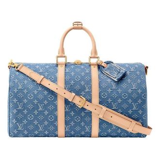 Louis Vuitton (WMNS) LOUIS VUITTON Keepall Bandouli&egrave;re 45 Blue M27943