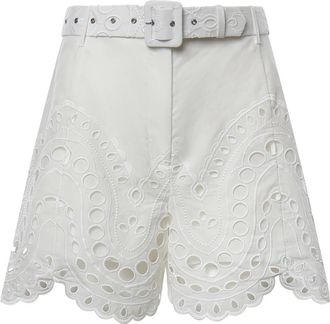 Charo Ruiz Ibiza Donna, Pantaloncini, Bianco, M, new
