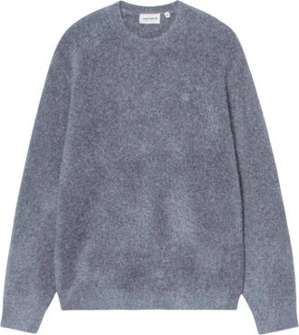 Carhartt Work in Progress Curtis Sweater - Heren - Truien - Blauw - Maat: M Wol
