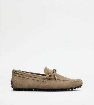 Tod's City Gommino Loafers in Suede