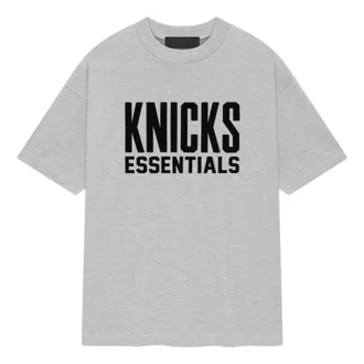 Fear of God x NBA Knicks T-Shirt Light Heather 125AL244301F