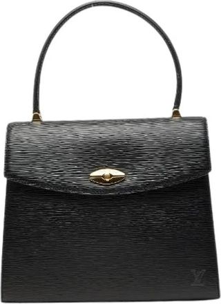 Louis Vuitton Pre-owned Malesherbes Epi Handbag - Dames - Vintage Handtas - Zwart - ONE Size - Leer - Vintage