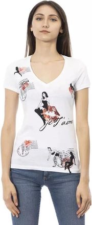Trussardi Tops - Dames - T-shirts - Wit - L - Tops