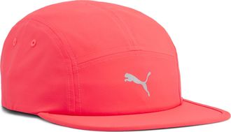 Puma Cappellino Essentials Running a 5 pannelli, Accessori, Rosso, OSFA