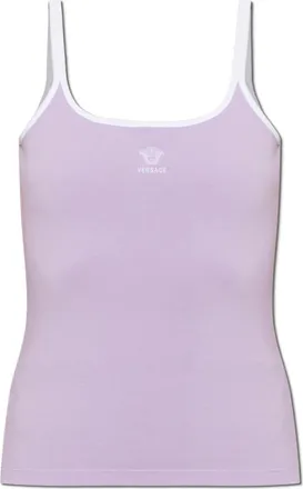 Versace Donna, Top, Viola, L, new