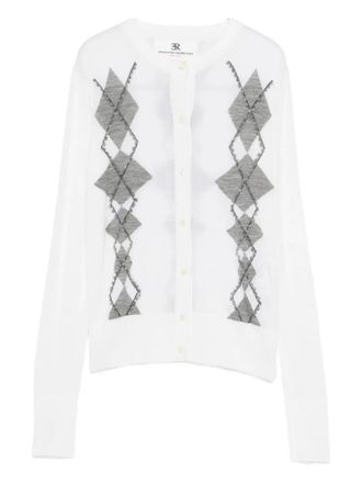 Ermanno Scervino embellished turtleneck sweater - women - Virgin Wool - 46 - White