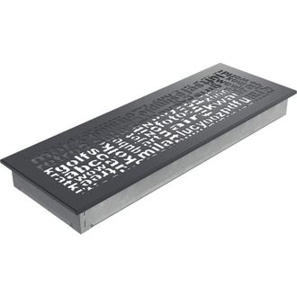 Kratki L&uuml;ftungsgitter ABC 17x49 Graphite