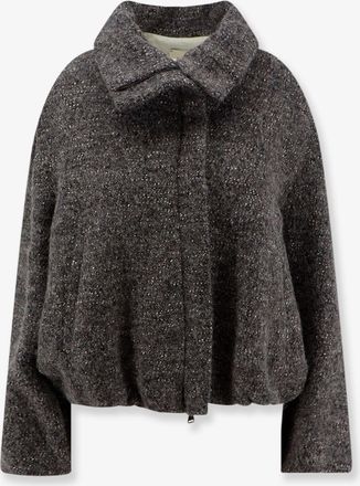 Alysi Giubbino in lana vergine, cotone e alpaca - ALYSI - gender_Woman