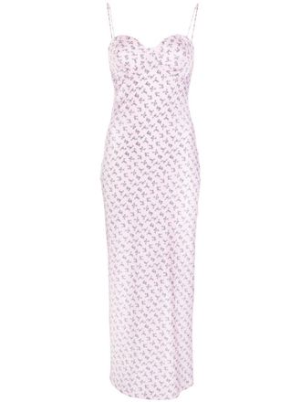 Natasha Zinko Onderjurk met print - Roze