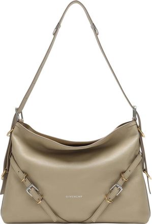 Givenchy Medium Schoudertas Vouyou - Dames - Schoudertassen - Beige - ONE Size - Leer - Tassen