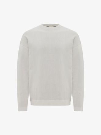 Genti Monogram Trui Backprint | Ecru