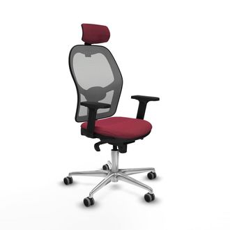 Piqueras y Crespo Piqueras-y-crespo Silla Ergon&oacute;mica Granate Rojo 5 Posiciones