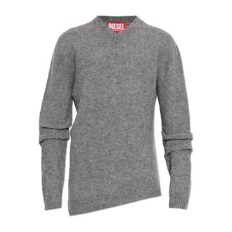 Diesel K-Andie Sweater - Knitwear - Hombre - Gris - M