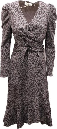 Diane Von Fürstenberg Mujer, Vestidos, Gris, Talla: M