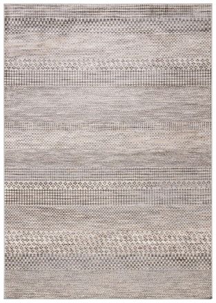 Safavieh Alfombra transicional de viscosa blanco/beige, 122 x 183 cm