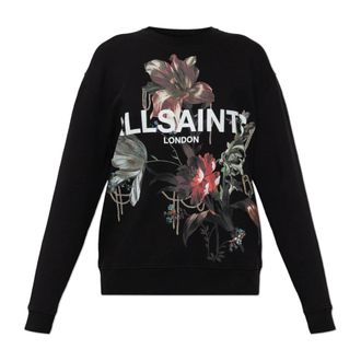 AllSaints Dames, Sweatshirts & Hoodies, Zwart, Maat: XS Katoen