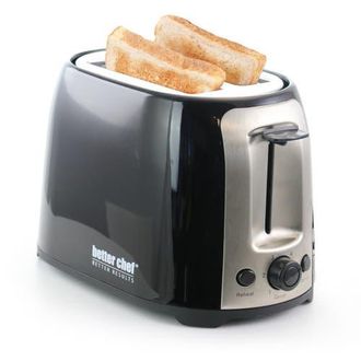 Better Chef Cool Touch Wide Slot Toaster in Black at Nordstrom