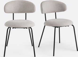 La Redoute Interieurs Set van 2 stoffen stoelen, Clarvia