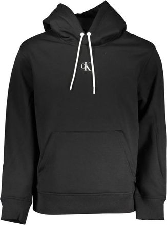 Calvin Klein Hoodie Zwart Lange Mouw - Heren - Hoodies - Zwart - XL - Polyester - Hoodies & sweatvesten