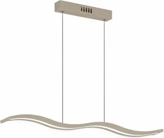 Top-Light Lampadario Led Top Light Double Wave 1178s Sa Dimmerabile Metallo Acrilico