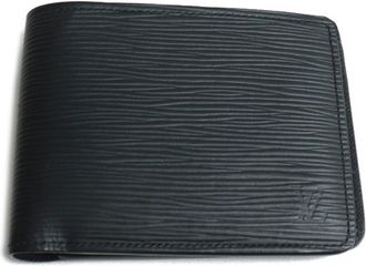 Louis Vuitton Black Epi Leather Wallet (Bi-Fold) (Pre-Owned)