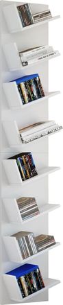 ebuy24 Ebuy24 - Colgante De Estante De Madera Vcm Estante De Ahorro De Espacio Dimensiones: Al. 180 X An. 33 X D. 16 Cm Colgante Elegante Estante De Almacena