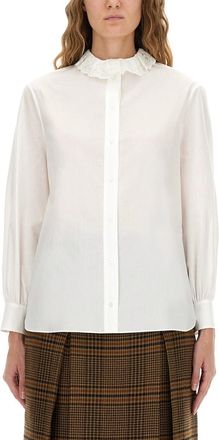 Saint Laurent Pierrot Collar Shirt