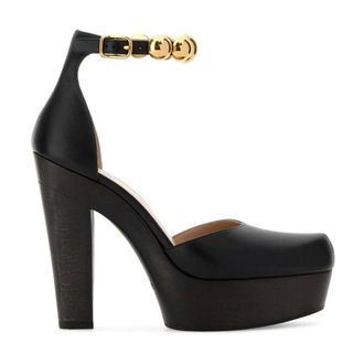 Chlo&eacute; Pumps, female, Black, Size: 9 US Lola Platform Pump