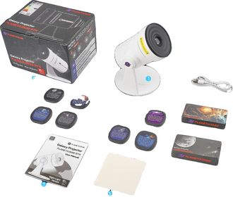 OEM Proyector Star, 10 Discos De Pel&iacute;cula Hd, Proyecci&oacute;n Gran Angular, Blanco
