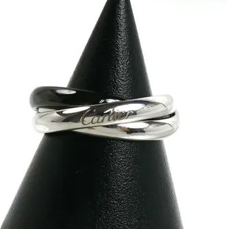 Cartier White Gold (18K) Ceramic Band Ring (Pre-Owned)